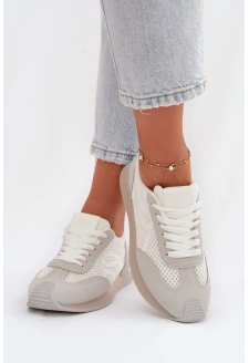 Dámské sportovní tenisky – bílo-šedé Tarlisse