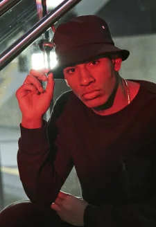 Nylonový bucket Hat černý