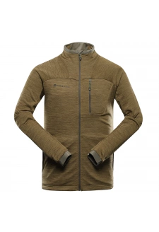 Pánská rychleschnoucí mikina ALPINE PRO ONNEC 3 turtle green