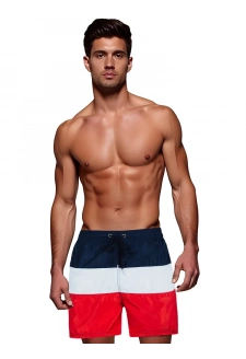 Spodenki męskie kąpielowe granatowo-szare Dstreet SX2516