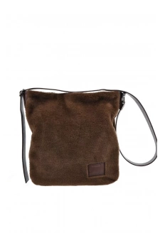 Kožešinová Kabelka Big Star OO574035 Hnědá