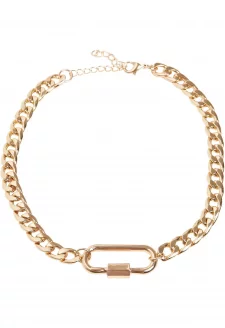 Náhrdelník se zapínáním - zlaté barvy