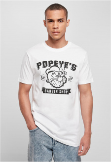 Popeye Barber Shop Tee bílé