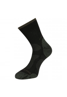 Unisex antibakteriální ponožky ALPINE PRO KEROWE black