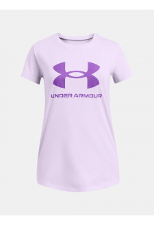 Dívčí tričko Under Armour G SPORTSTYLE LOGO SS