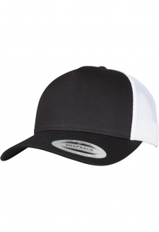 5-panelový retro Trucker 2-Tone Cap blk/wht