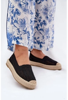 Dámské espadrilly na platformě Vinceza – černé