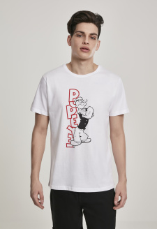 Popeye Standing Tee bílé