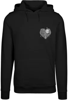 Pánská mikina Heart Cage Hoody černá
