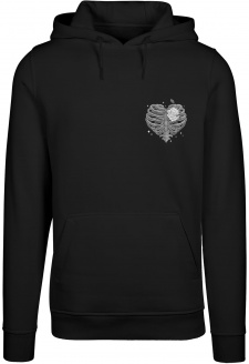 Pánská mikina Heart Cage Hoody černá