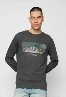 Can't Hang With Us Crewneck dřevěné uhlí