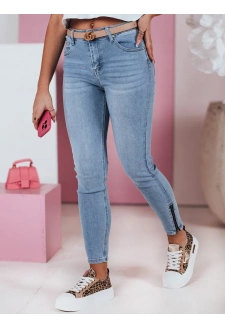 Spodnie damskie jeansowe skinny FITTALIA Dstreet UY2381