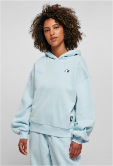 Dámský startér Essential Oversized Hoody ledově-vodově modrý