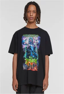 Luxusní tričko X Rob Zombie Heavy Overize černé