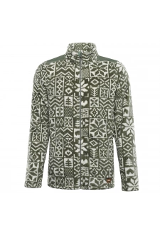 Pánská fleecová mikina ALPINE PRO EFLIN oil green varianta pa