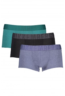 3PACK Pánské boxerky Bikkembergs vícebarevné