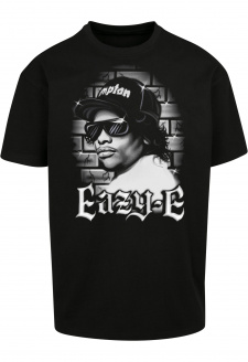 Eazy-E Paintbrush Oversize Tee černý