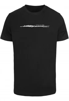 Pánské tričko Live In The Moment černé