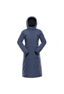 Dámský zimní kabát ALPINE PRO WUSSA vintage indigo