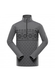 Pánské rychleschnoucí triko ALPINE PRO STANS dk. true gray varianta pc