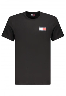 Pánske tričko s krátkym rukávom TOMMY HILFIGER, čierne