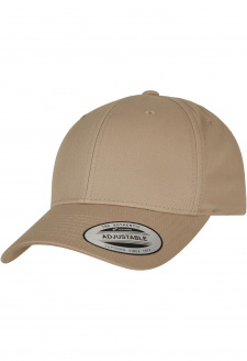 Zakřivený klasický snapback khaki