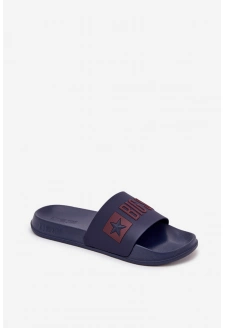 Pánské pantofle Big Star – tmavě modré