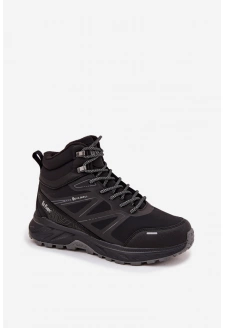 Pánské zateplené trekingové boty Lee Cooper – černé