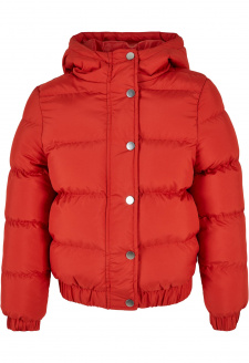 Dívčí mikina Puffer Jacket s kapucí