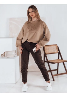 Bluza damska one size COSYONE kawowa Dstreet BY1351