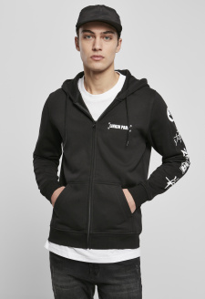 Linkin Park Anniversary Logo Zip Hoody černá