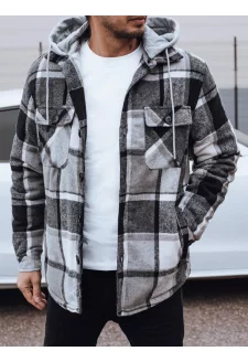 Pánská bunda s kapucí černá Dstreet TX4958