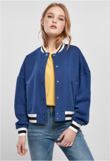 Dámská oversized College Sweat Jacket spaceblue