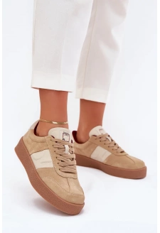 Dámské semišové tenisky Daniel Lopez Just Dare – béžové