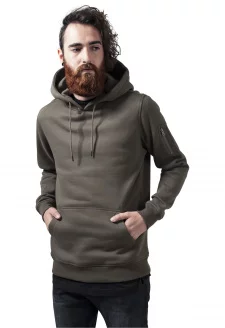 Sweat Bomber Hoody olivový