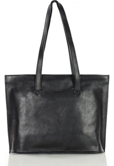 MARCO MAZZINI Černá dámská business kabelka