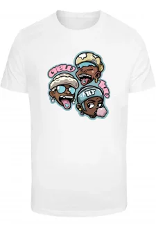 Pánské tričko Crew Luv bílé