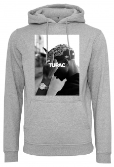 2Pac F*ck the World Hoody Heather Grey