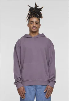 Pánská mikina s kapucí Terry Hoody fialová