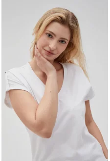 Dámské tričko MOODO - bílé