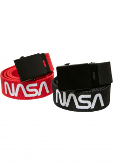 NASA Belt Kids 2-Pack černá/červená