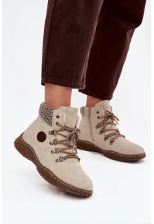 Zateplené dámské trapery Zenaya – světle béžové