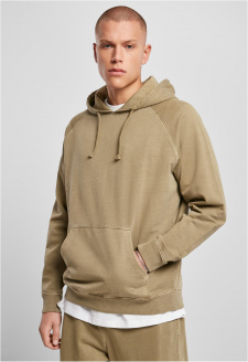 Přebarvená Hoody khaki