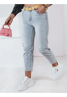 Spodnie damskie jeansowe mom fit JEANMOMENT Dstreet UY2358