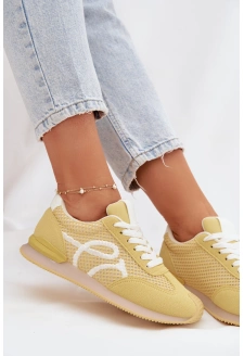 Dámské sportovní tenisky – žluté Tarlisse