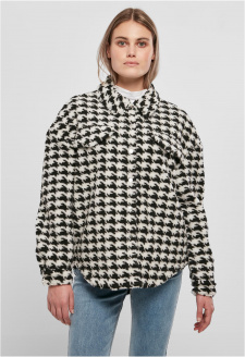 Dámská košile AOP Sherpa Blackhoundstooth