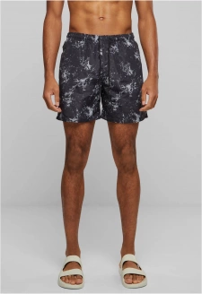 Šortky se vzorem scratch aop