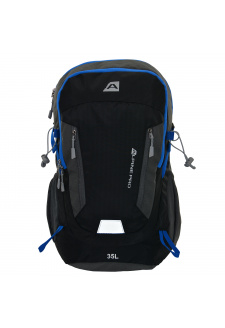 Outdoorový batoh s pláštěnkou 35l ALPINE PRO SEDE black