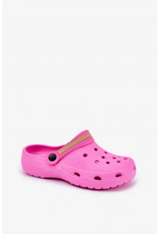 Lehké dětské pěnové pantofle – růžové Maranelia