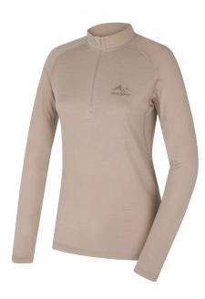 Dámské merino termotriko Husky Merow Zip L beige